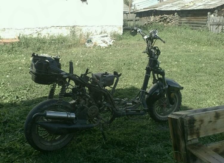 Продам скутер Ирбис XL по запчастям - 0