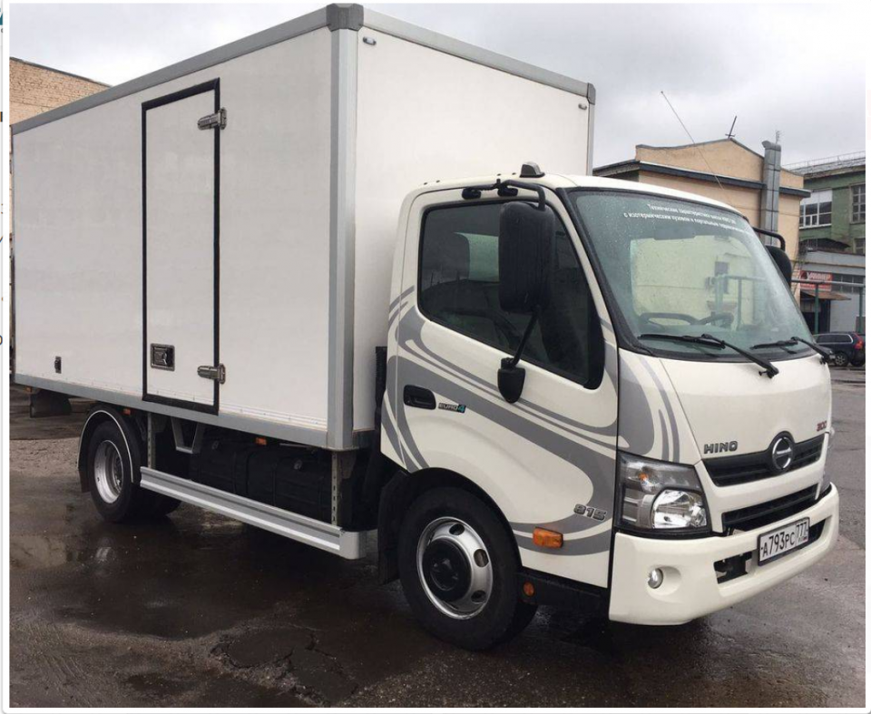 Автомобиль HINO 300 c изотермическим фургоном - 0
