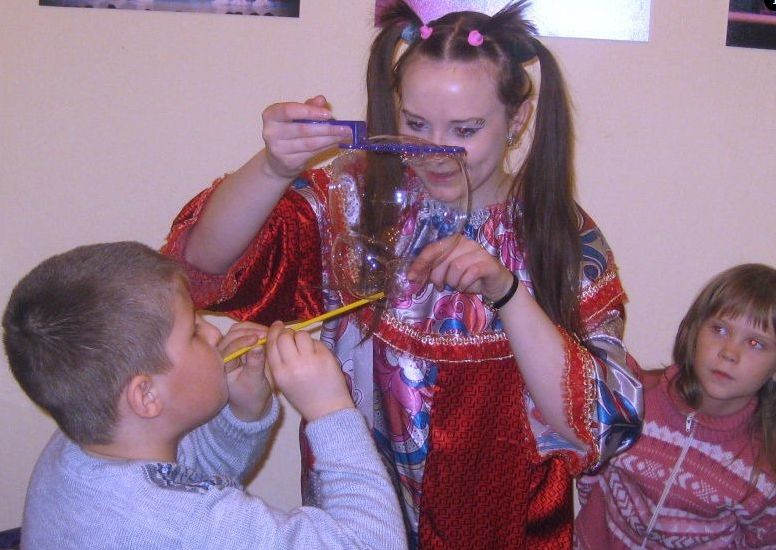 Гигантские мыльные пузыри - 0