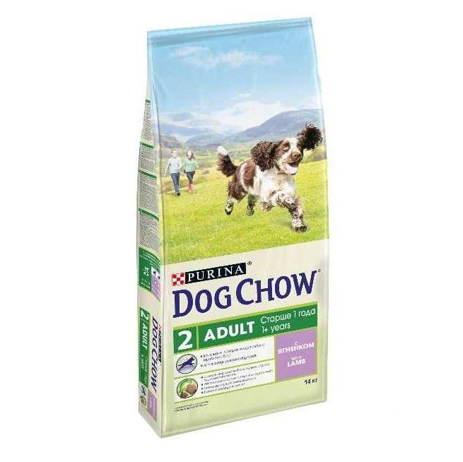Корм DOG chow для собак 14 кг - 0