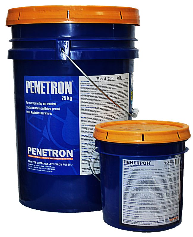Пенетрон — смесь сухая гидроизоляционная проникающая капилля - 0