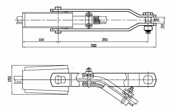 Зажим НК-120/18-21,6 - 0