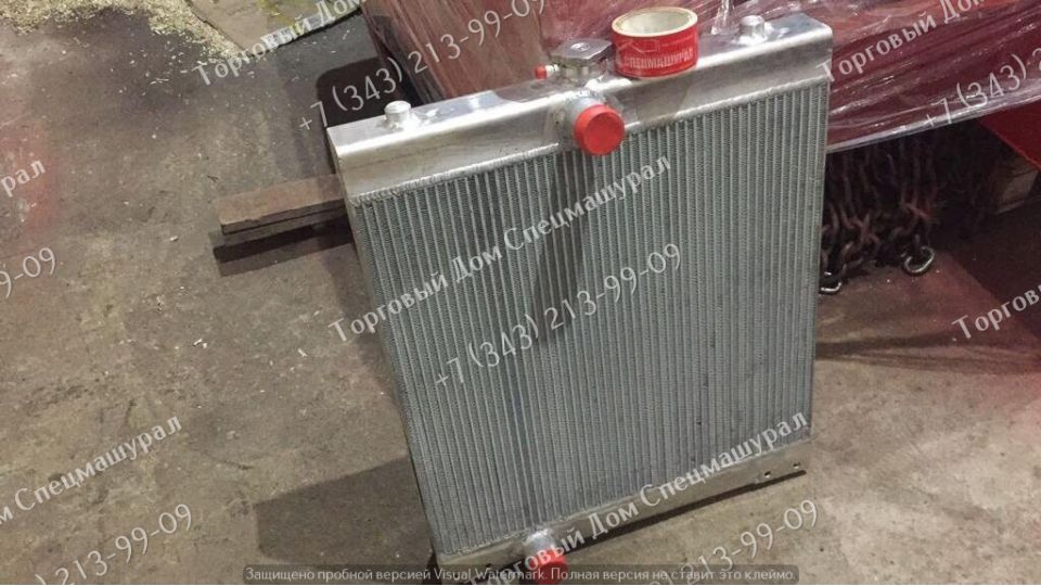 Радиатор для автогрейдера ДЗ-122, ДВС Deutz - 0