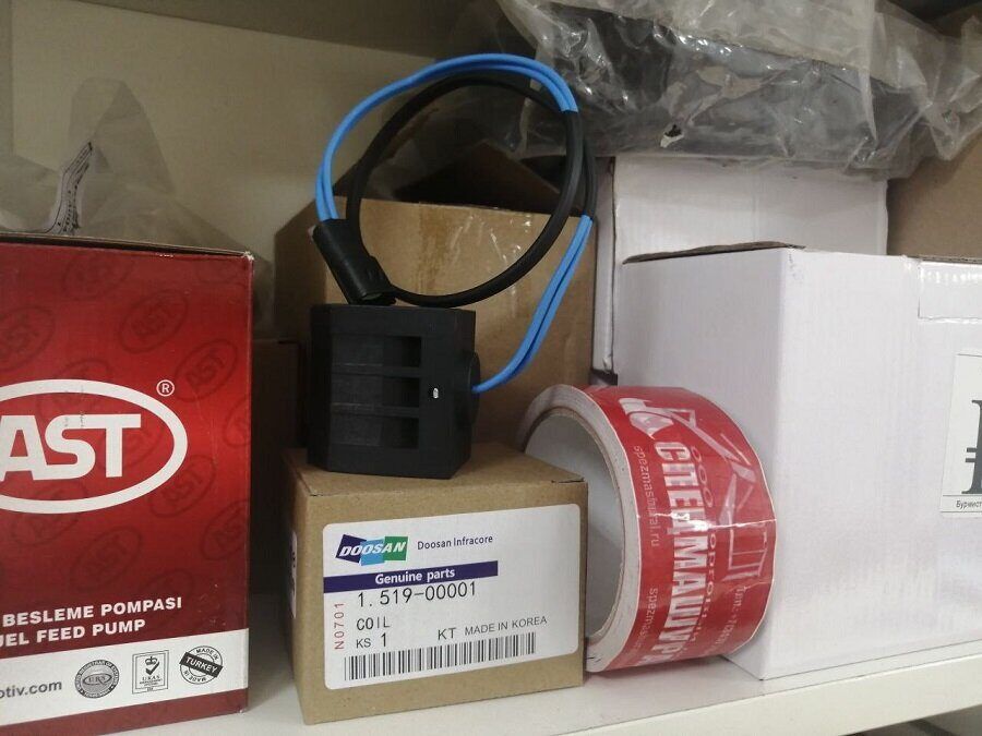 Соленоид 1.519-00001 для Doosan DL160 - 0