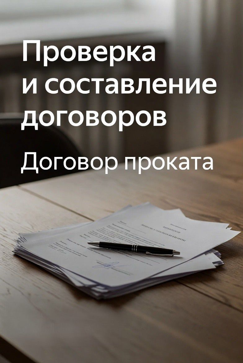 Проверка и составление договоров проката в Перми - 0